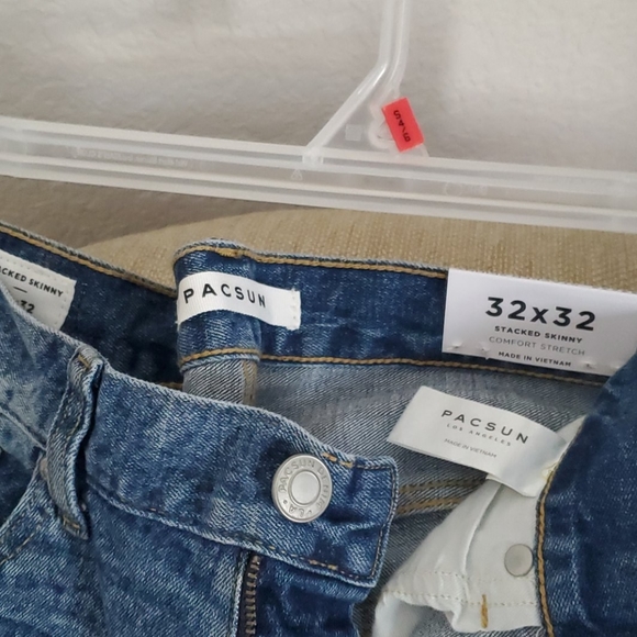 -NWT Pacsun stacked skinny jeans - Picture 5 of 7